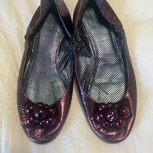 Elegant Purple Women's Flats